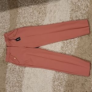 Express Crop High Rise Pink Pants